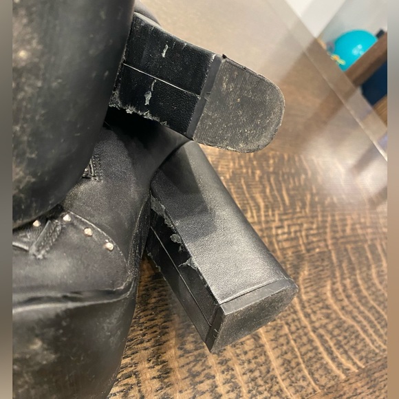 Steve Madden Comet Studded Western Booties - Picture 8 of 8